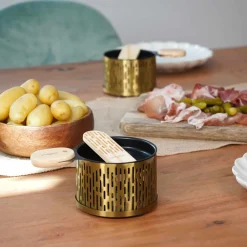 Cookut Set of 2 Raclettes, Gold Outlet