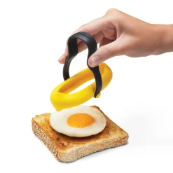 Dreamfarm Set of 2 Yellow Flegg Silicone Egg Rings Clearance