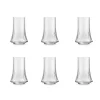 Portugese Tableware Set of 6 Geometric Glasses, 410ml Discount
