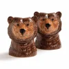 &Klevering Set of 2 Grizzly Bear Salt and Pepper Shakers Clearance