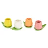 Balvi Set of 4 Tulip Espresso Cups, 100ml Clearance
