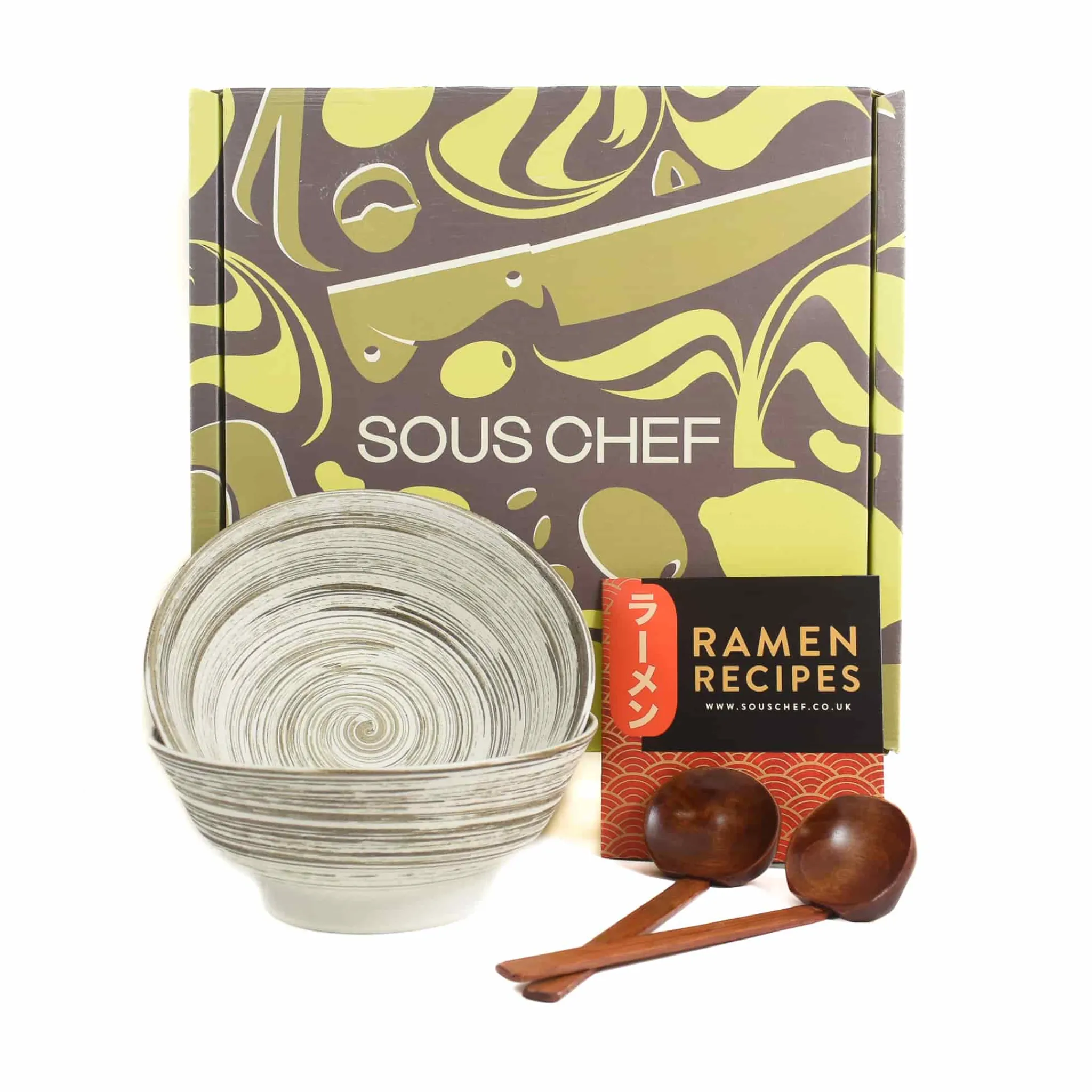 Sous Chef Shiroi Maru Ramen Bowl Set