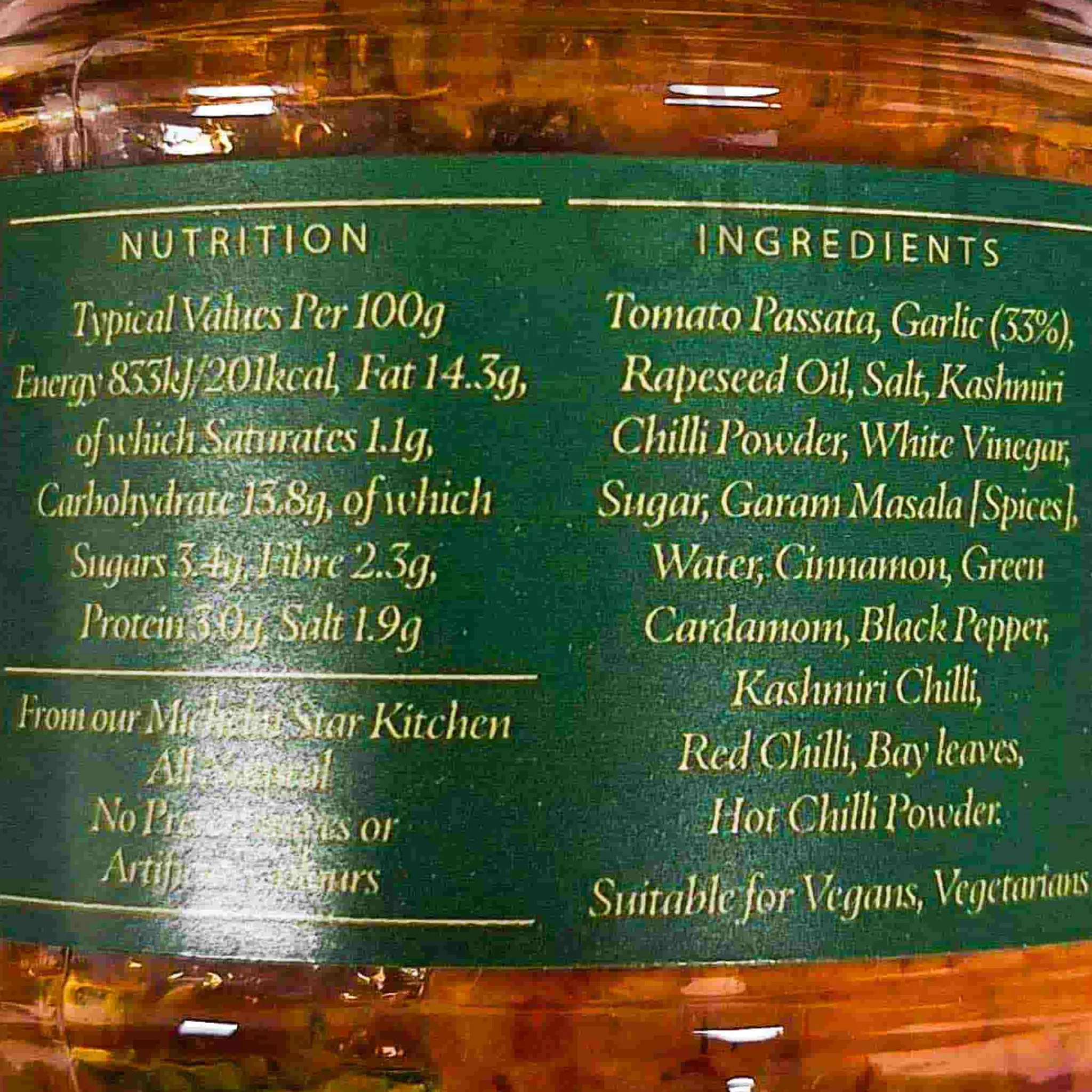 Gymkhana Short Dated Roasted Garlic & Chilli Marinade, 190ml Hot