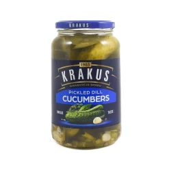 Anglo Dal Ltd Short Dated Krakus Pickled Dill Cucumbers, 920g Outlet