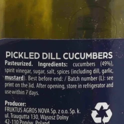 Anglo Dal Ltd Short Dated Krakus Pickled Dill Cucumbers, 920g Outlet