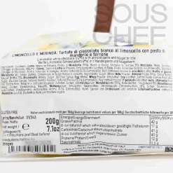 La Perla di Torino Short Dated Limoncello Meringue Truffles, 200g New