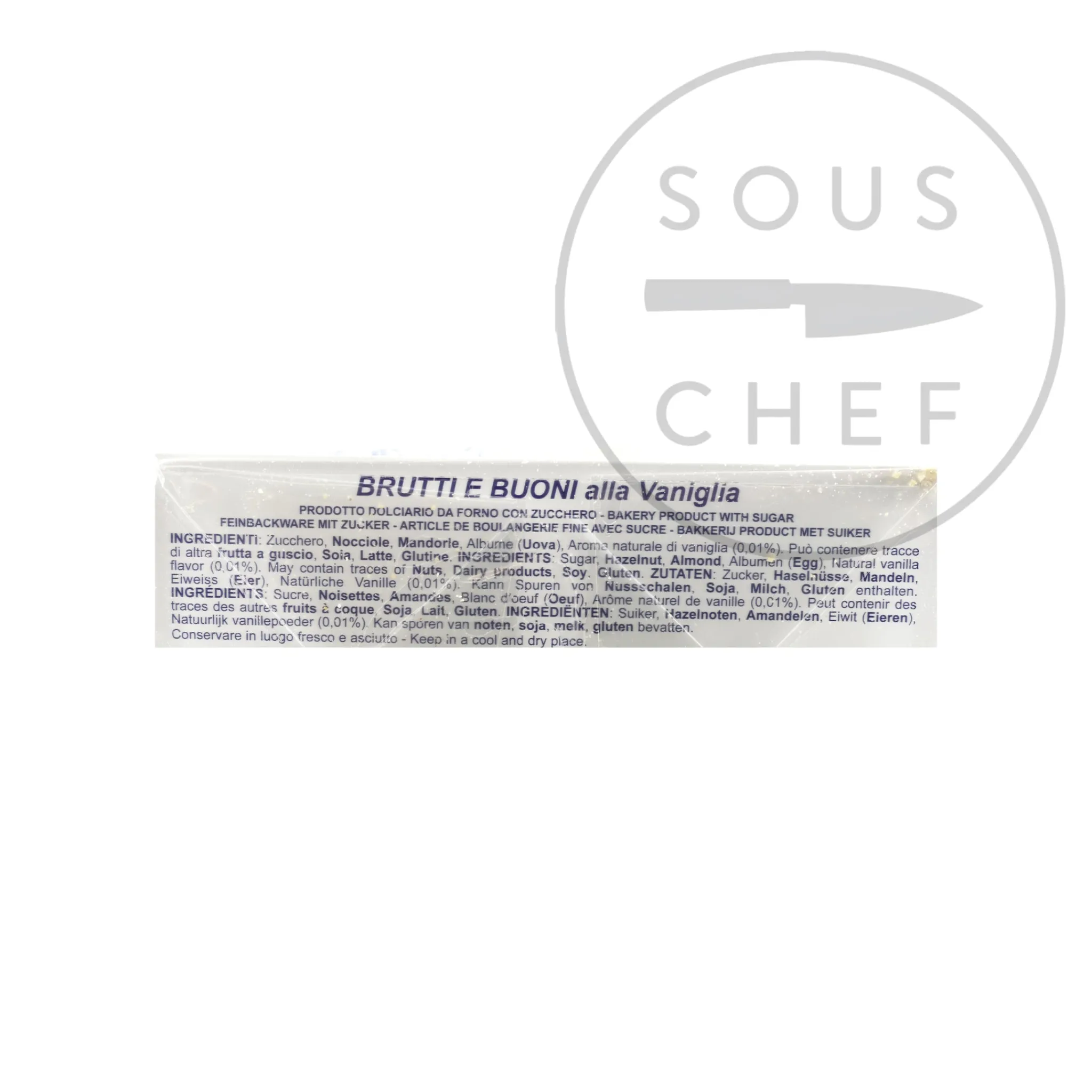 Veniani Short Dated Vanilla Meringues with Toasted Almonds & Hazelnuts, 100g Hot