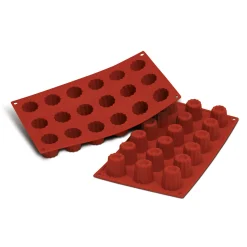 Silikomart Silicone Mini Canele Mould, 18 Caneles Hot