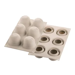 Silikomart Silicone Peach Dessert Mould, 118ml Discount