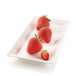 Silikomart Silicone Strawberry Dessert Mould, 95ml Sale