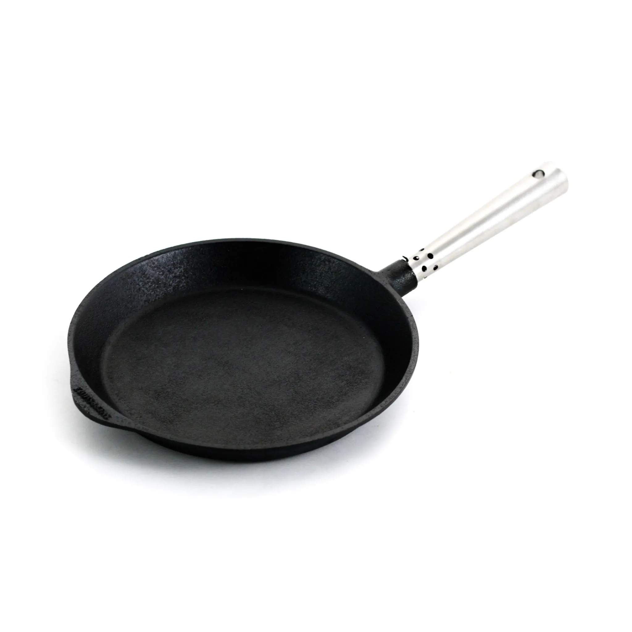 Skeppshult Professional Cast Iron & Stainless Steel Frying Pan Hot