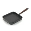 Skeppshult Traditional Cast Iron Square Grill Pan, 25cm New