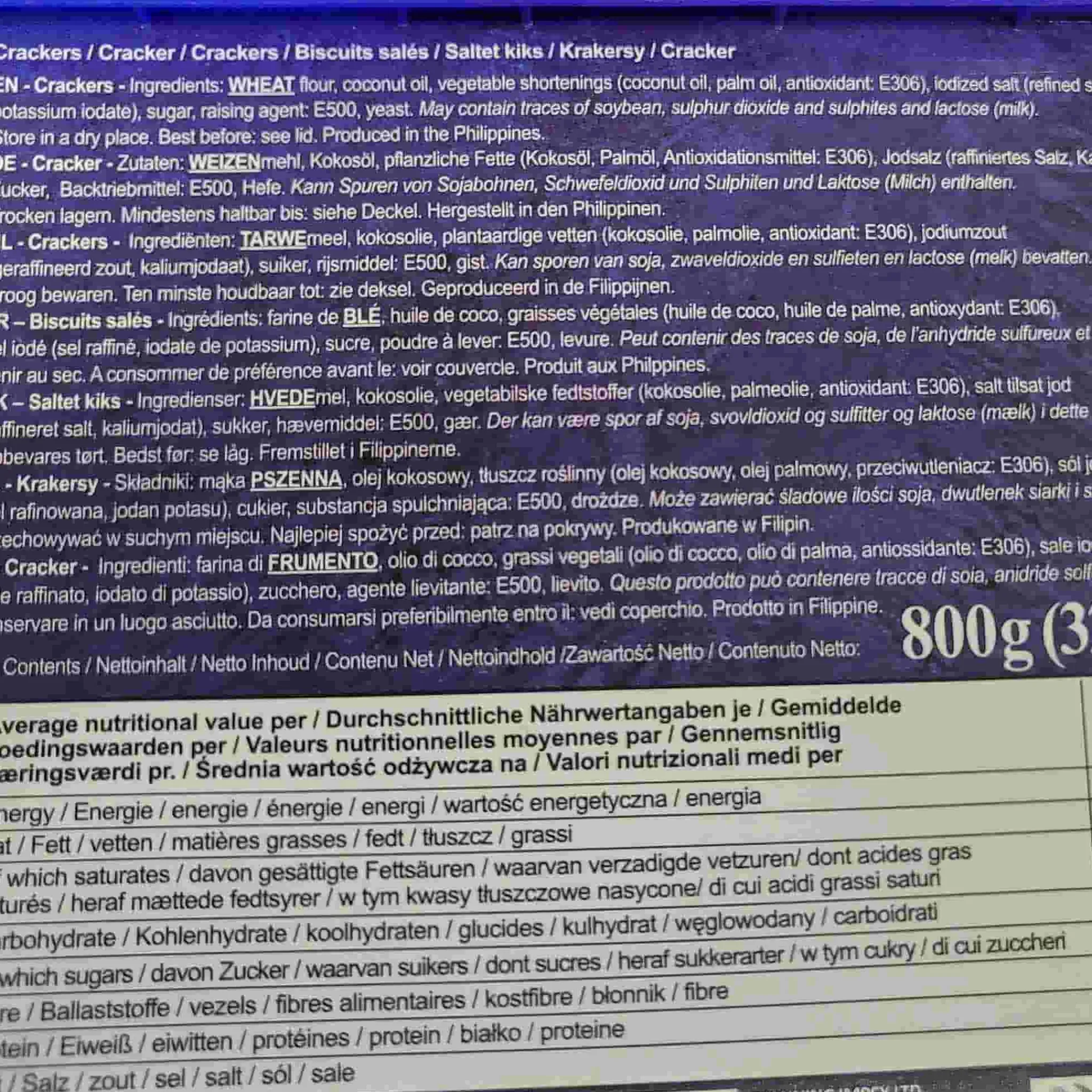 Skyflakes Crackers, 800g Online