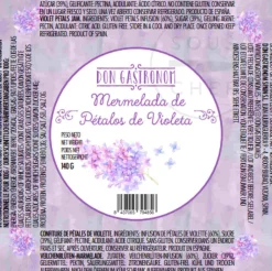 Don Gastronom Spanish Violet Petal Jam, 140g Outlet