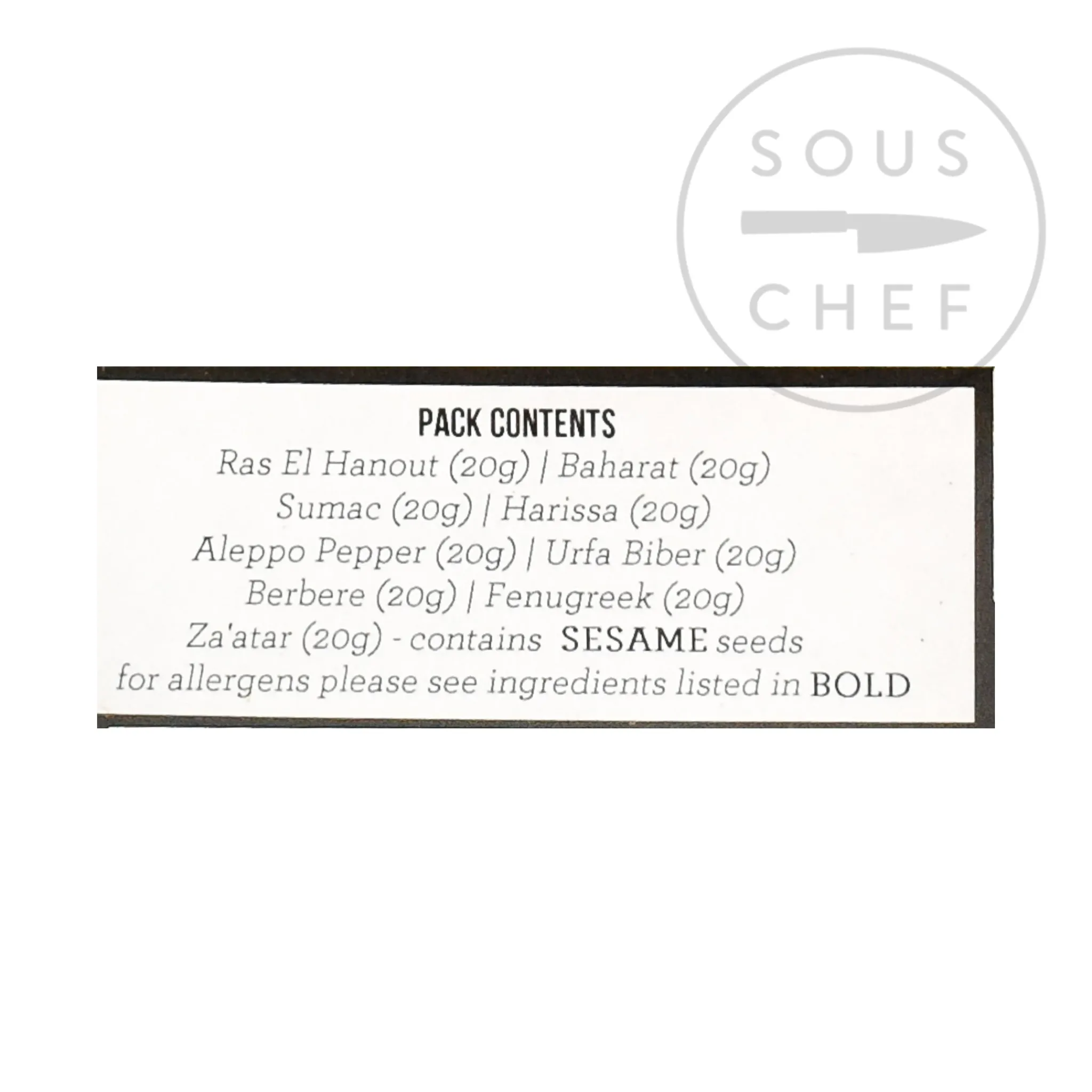 Spice Kitchen African & Middle Eastern Spice Tin