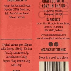 Spice Kitchen Classic Hot Chocolate, 100g Best