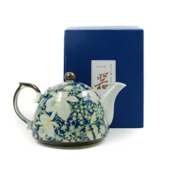 Kiji Stoneware & Ceramics Suisen Blue Japanese Teapot Online