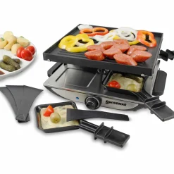 Swissmar Silver Geneva 4 Person Non-Stick Raclette Party Grill Best