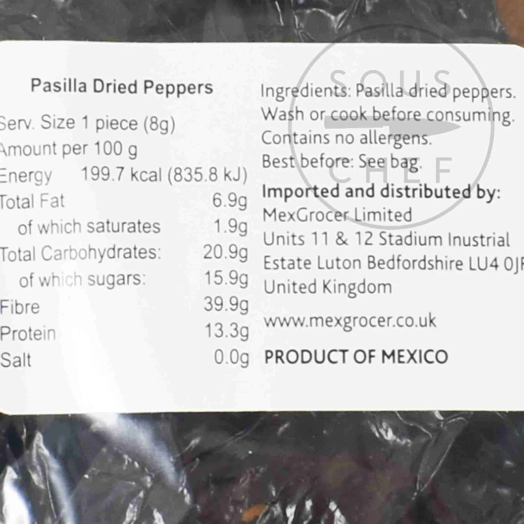 Tajin Pasilla Chilli, 75g Best