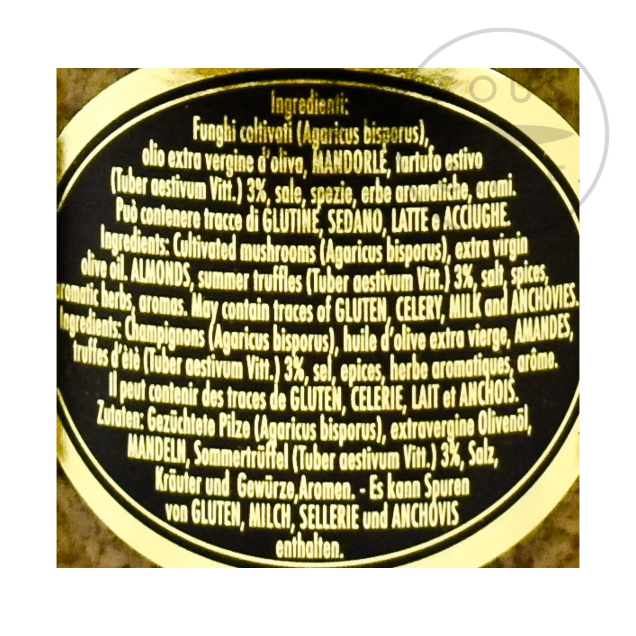 Marini Azzolini Taste Of Truffle With Mushrooms & Almonds, 180g