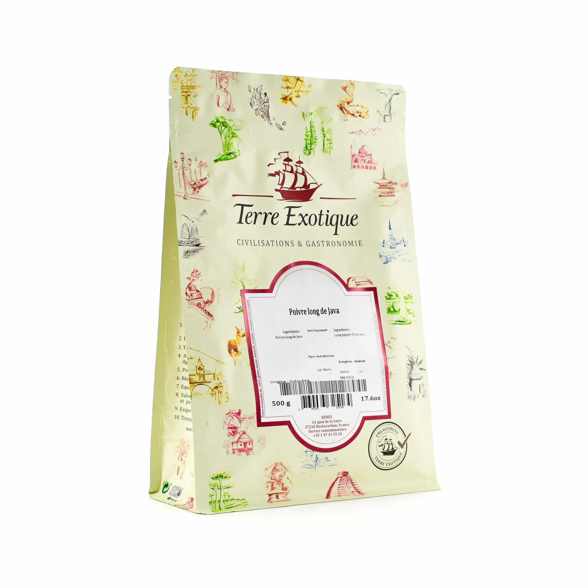 Terre Exotique Java Long Pepper, 500g Sale