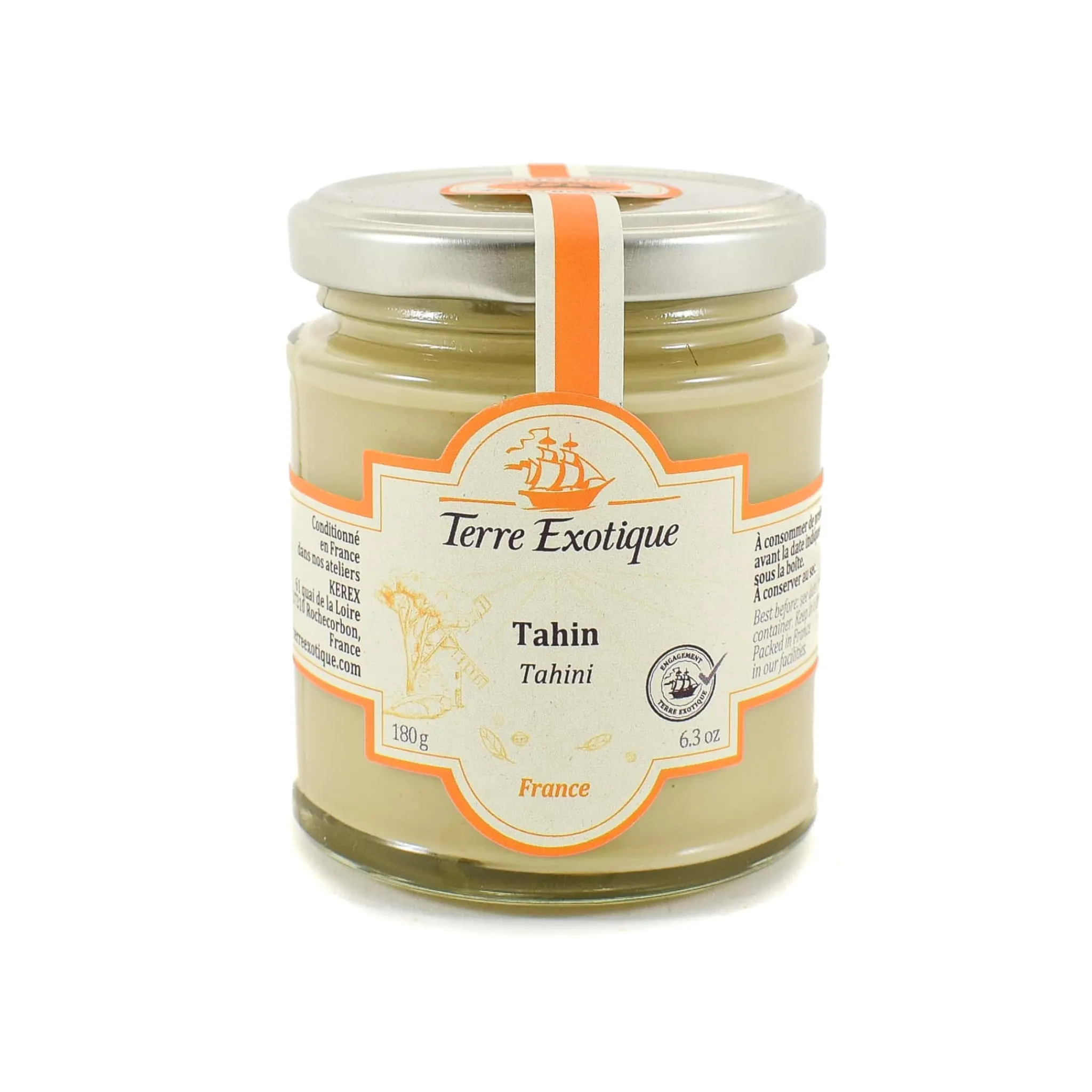 Terre Exotique Organic Tahini, 180g Hot