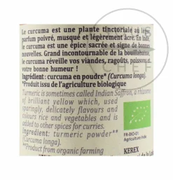Terre Exotique Organic Turmeric Powder, 60g Discount