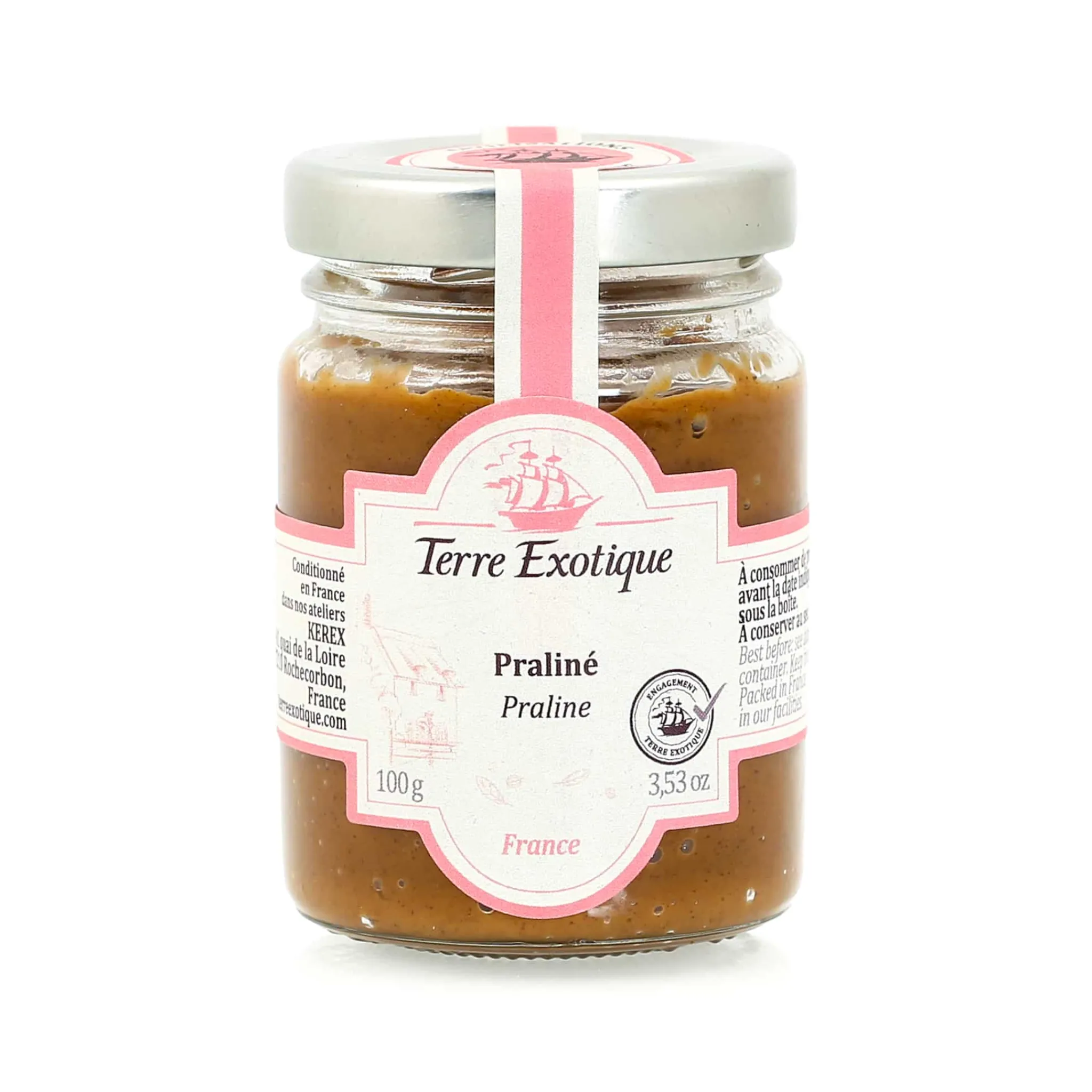 Terre Exotique Praline Paste, 100g New