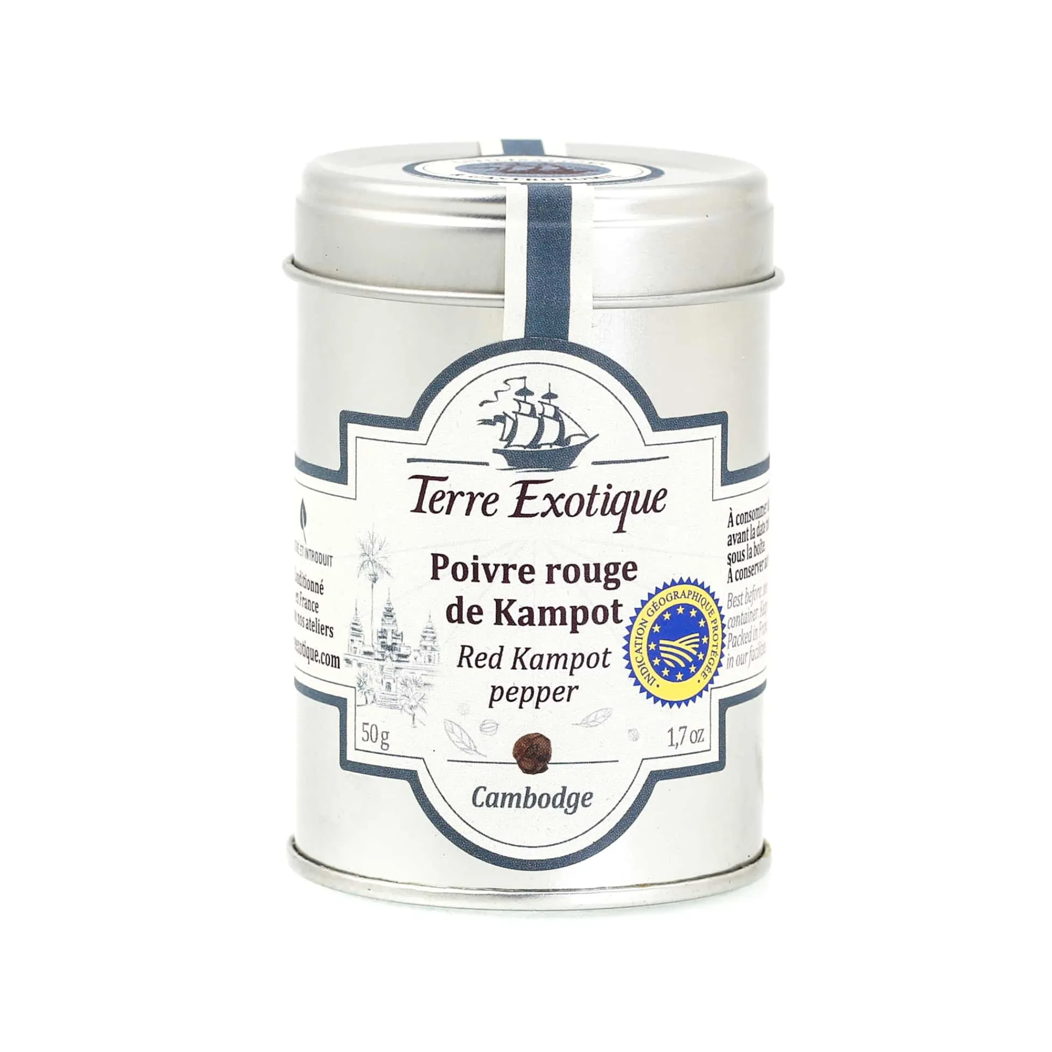 Terre Exotique Red Kampot Pepper PGI, 50g Sale