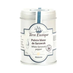 Terre Exotique White Sarawak Pepper IGP, 80g Best