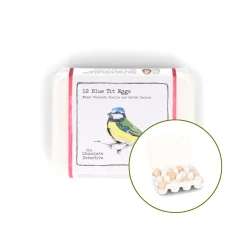 Chocolate Detective The 12 Blue Tit Chocolate Eggs, 150g Clearance