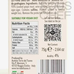 Terra Del Tuono The First Sphere with Balsamic Vinegar Of Modena, 75g Sale