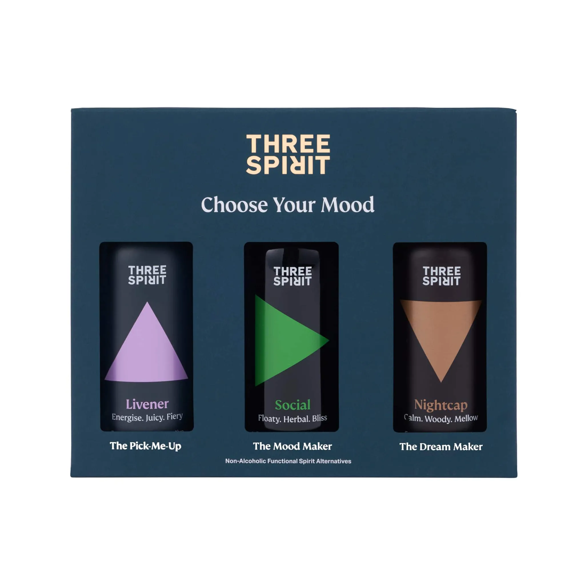 Three Spirit Drinks The Starter Set 0% Spirit Collection Online