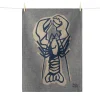 Tissage Moutet Lobster French Jacquard Tea Towel New