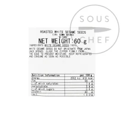 Mitake Toasted White Sesame Seeds, 60g New