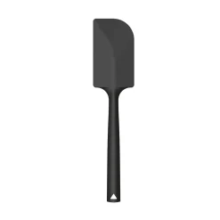 Triangle Black Silicone Spatula
