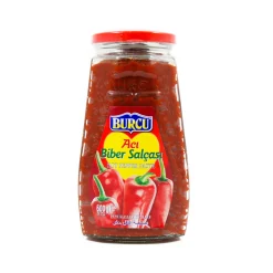 Burcu Turkish Hot Pepper Paste - Biber Salcasi, 600g Sale