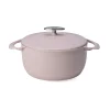 Unilloy Sakura Pink Japanese Lightweight Cast Iron Dutch Oven, 22cm Online