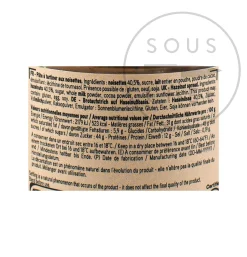 Valrhona Chocolate Hazelnut 40% Spread, 280g Hot