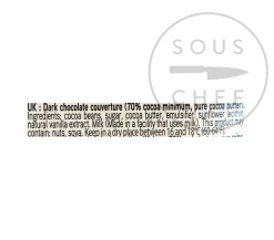 Valrhona Guanaja 70% Dark Chocolate Chips Outlet