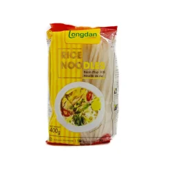 Longdan Vietnamese Rice Pho Noodles Bahn Pho, 4mm, 400g Clearance