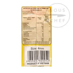 Longdan Vietnamese Rice Pho Noodles Bahn Pho, 4mm, 400g Clearance