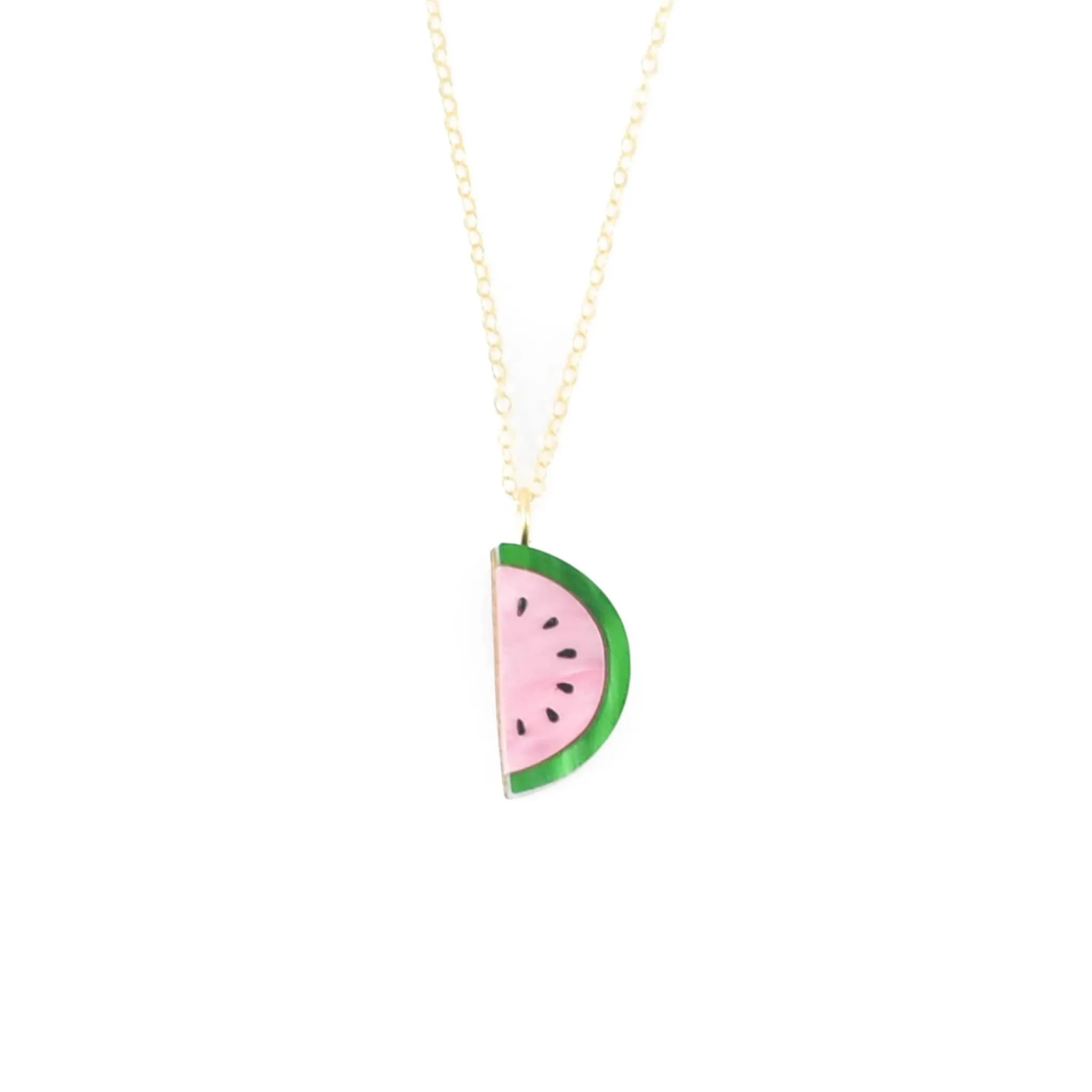 Wolf & Moon Watermelon Necklace Best