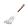 Suncraft Wood Handle Stainless Steel Slotted Spatula Outlet