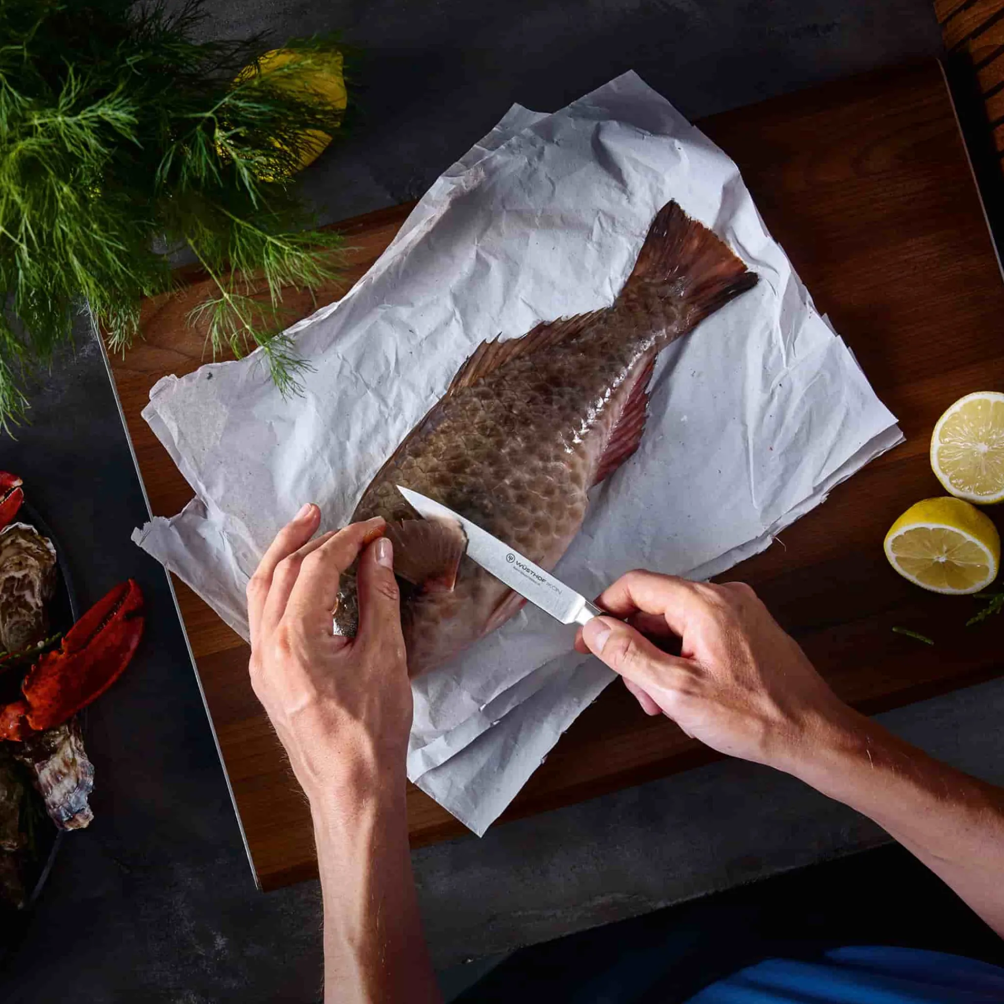 Wusthof Ikon Carving Knife, 20cm Hot