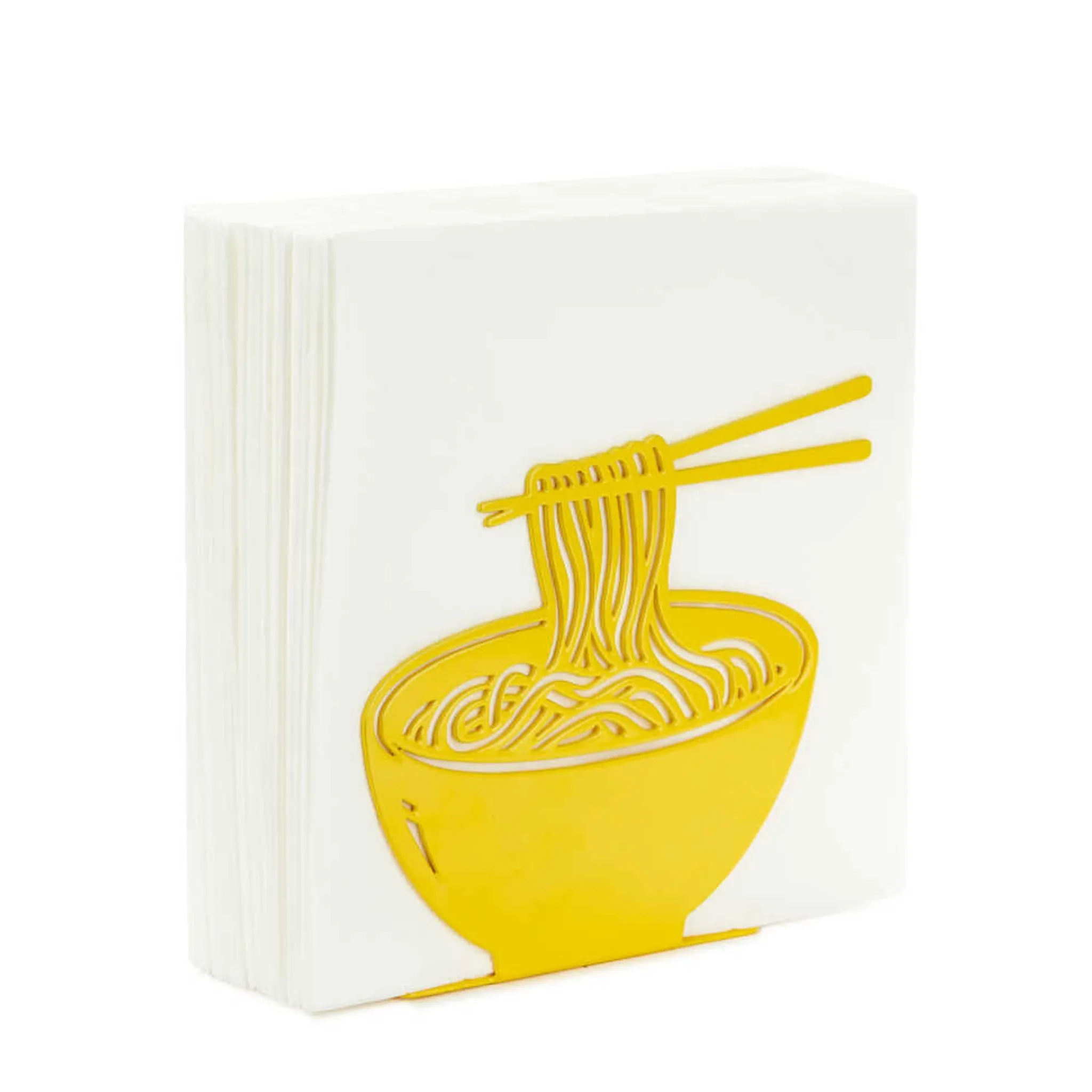 Balvi Yellow Ramen Metal Napkin Holder Online