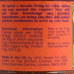 Yep Kitchen Garlic Chilli Oil with Beef, 160g Discount