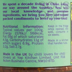 Yep Kitchen Garlic Chilli Oil, 160g Online