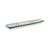 El Boyali Seramikler Yesil Ve Beyaz Boyali Serving Tray, 26.5x8cm Clearance